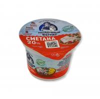 Сметана Мол.Ферм.20% 180гр. (смет ферм 20 180гр)