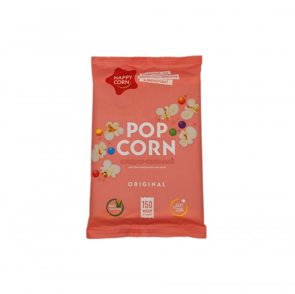 Попкорн Happy Corn 100гр м/у Ассорти (попкорн 3)