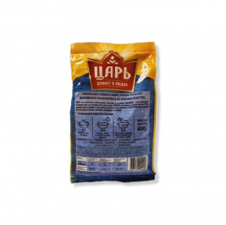 Хлопья 5 злака Царь м/у 400гр. (5 пере)